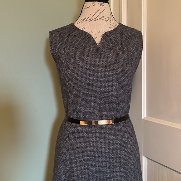 TORY BURCH Medium Navy/Ivory Josette Dress - Picture 10 of 16